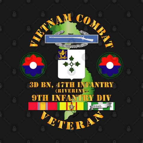 Vietnam Combat Infantry Veteran W 3rd Bn 47th Inf Riverine 9th Id