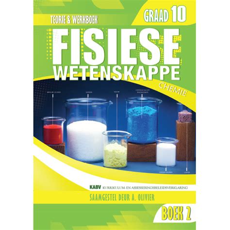 Fisiese Wetenskappe Gr 10 Boek 2 Chemie Amaniyah Publishers Free Hot