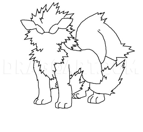 How To Draw Arcanine By Minunpokemon