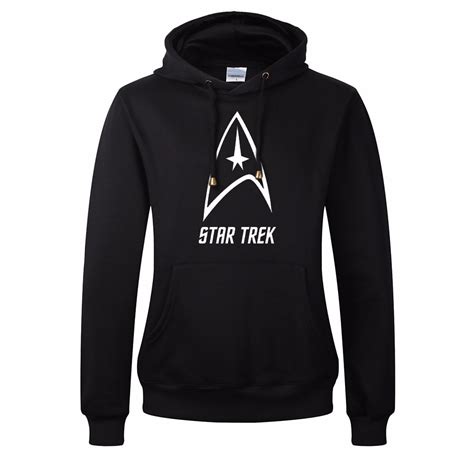 2017 Fashion Star Trek Print Thick Sweatshirt For Men 550gm2 Candy