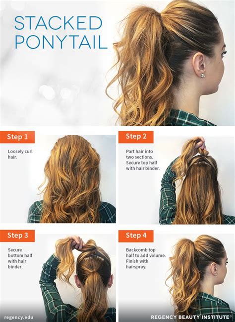 Ponytail Hairstyles With Tutorials Lilostyle In 2020 Ponytail
