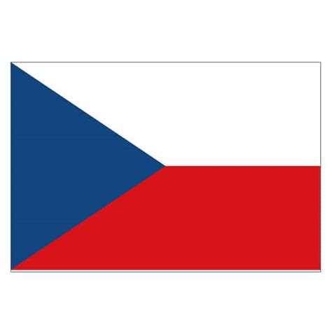 Czech republic circular symbol vector illustration isolated on white. Czech Republic Flag - 5 x 3 Ft | Misfiestas.es