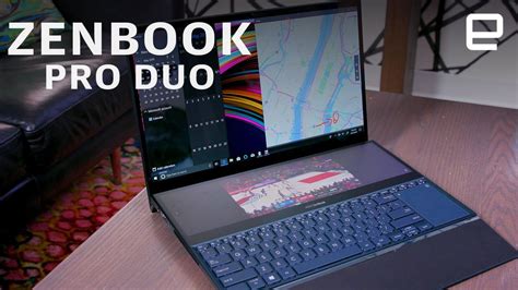 Asus released the zenbook pro duo 15 oled and zenbook duo 14 at ces 2021, both have a tilting secondary display mounted on top of their keyboards. ASUS ZenBook Pro Duo hands-on: A bizarre yet useful dual ...