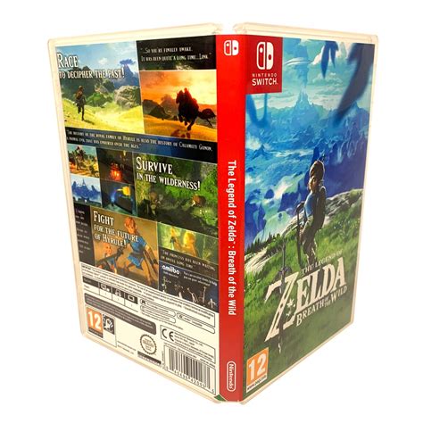 Zelda Breath Of The Wild Reproduction Box Only No Game Etsy