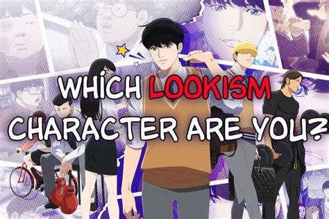 Which Lookism Character Are You Personality Test Yeppuu Com En