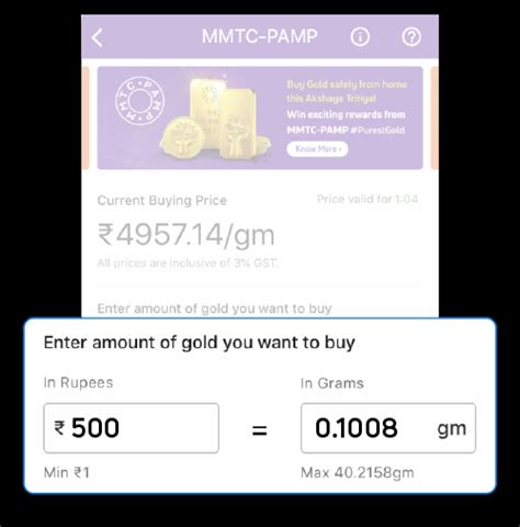 The company also has plans to introduce systematic investment planswhich will enable the customers to invest regularly. Buying gold? Digital payment platforms like Google Pay ...