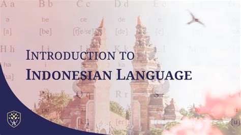 Introduction To Indonesian Language Ayo Academy