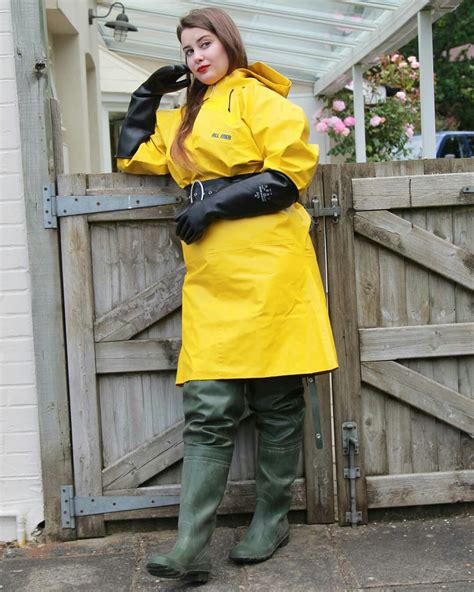 Vinyl Raincoat Pvc Raincoat Yellow Raincoat Rainwear Boots Rainwear