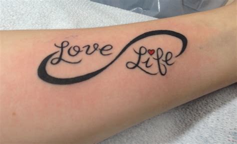 Tattoo 3 Love Life Tattoos Infinity Tattoo Love Life