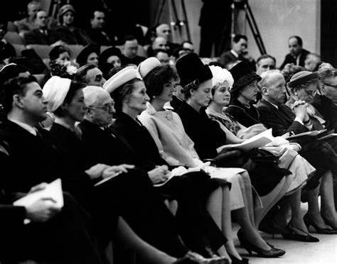 AR6429-N. First Lady Jacqueline Kennedy Sits in Audience at Ceremony