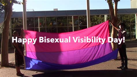 Bisexual Visibility Day 2020 Flag Raising Youtube