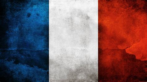 The red and blue colors are paris' the cockade of france, used in the french revolution influenced the adoption of the tricolor flag. French Flag Wallpapers - Wallpaper Cave