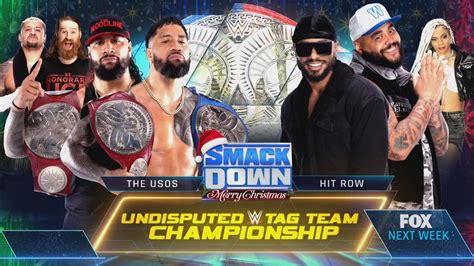 live wwe smackdown spoilers for 12 23 2022