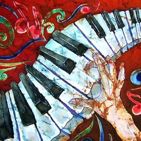Crazy Fingers Piano Square By Sue Duda Piano Art Music Artwork Jazz Art