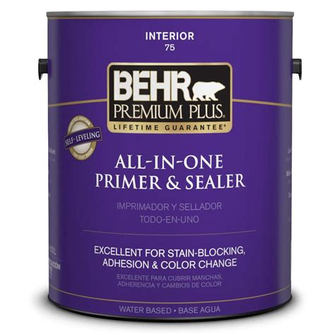 Behr Premium Plus 1 Gal Stain Blocking Primer And Sealer Interior