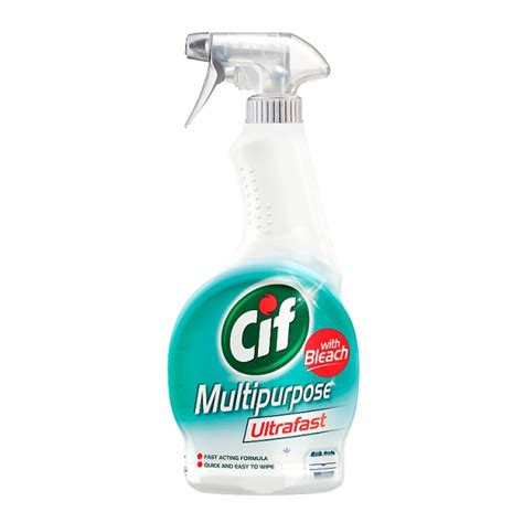 Cif Ultrafast Multipurpose Spray With Bleach