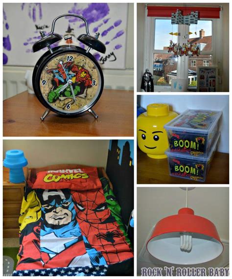 But now it's easier than ever to get everything you need to deck out your sleeping space with your favorite iconic heroes. A Superhero Themed Bedroom With Dulux! | RocknRollerBaby