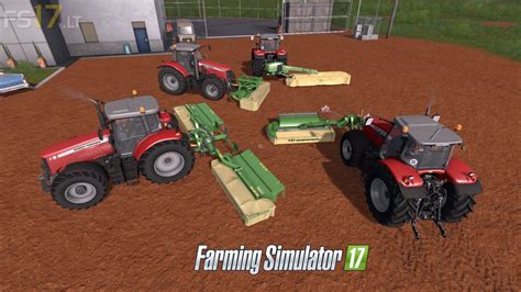 Krone Mowers Pack V 20 Fs17 Mods