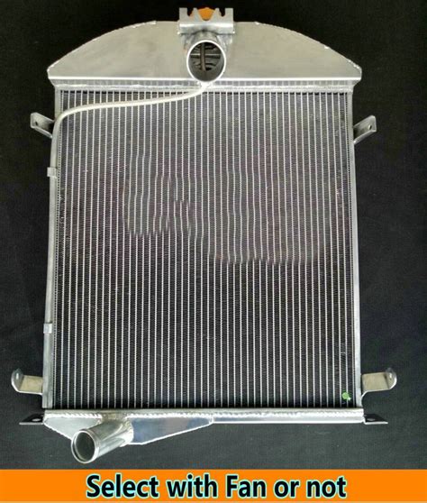 52MM 2Rows Aluminum Race Radiator For Ford Model A 1928 1929 Manual 3