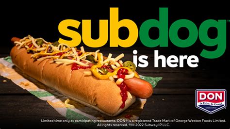 Subway Teases New Edition The Subdog