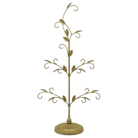 2016 Gold Miniature Ornament Tree Hooked On Hallmark Ornaments