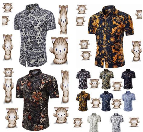 Jika berminat dengan produk ini sebutkan pada admin kode produk : tt4fg kemeja lelaki baju batik bunga flora men shirt ...