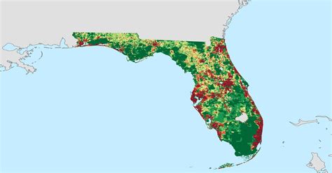 Population Density Map Of Florida Map