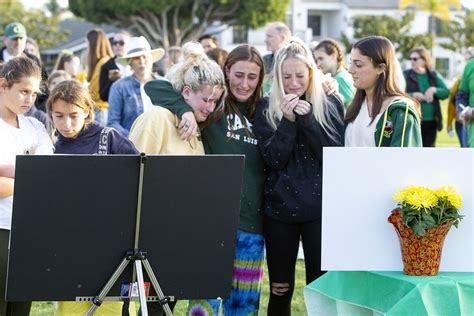 Helicopter Crash Victim Alyssa Altobelli Is Remembered With Vigil And