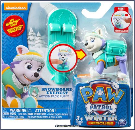 Snowboard Everest Paw Patrol Winter Rescues Spinmaster Action Figure