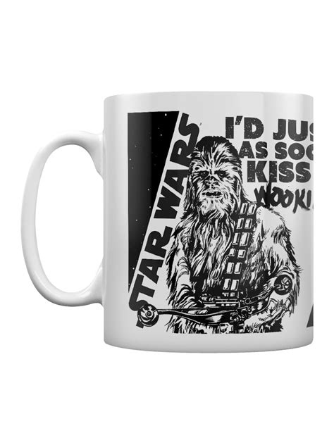 Kiss A Wookie Star Wars Mug