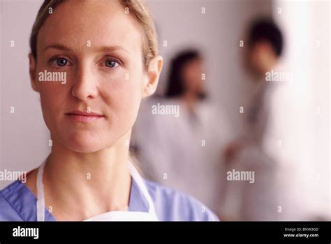 Portrait Of A Female Doctor Stock Photo Alamy