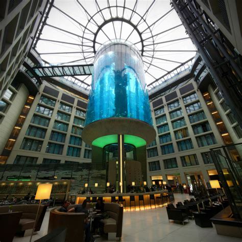 The AquaDom in Berlin, Germany - The most beautiful aquariums in the world