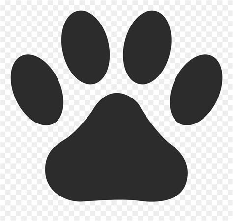 Download Big Image Png - Dog Paw Print Svg Clipart (#5542713) - PinClipart