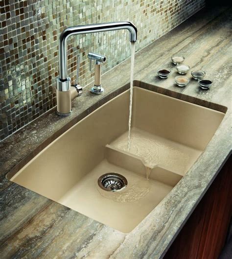 They dissolve the lime and dirt layer and give the sink back its original color. Amazing Models Blanco Silgranit Kitchen Sink - TheyDesign ...