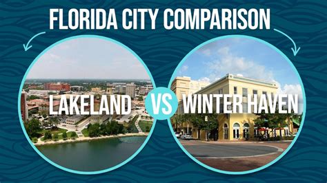 Lakeland Vs Winter Haven Florida City Comparison Youtube