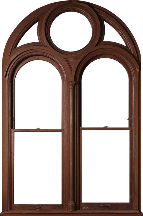 Window Png Image Wooden Windows Arched Windows Window Illustration
