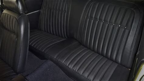 1969 Camaro Deluxe Comfortweave Rear Seat Cover Upholstery Set