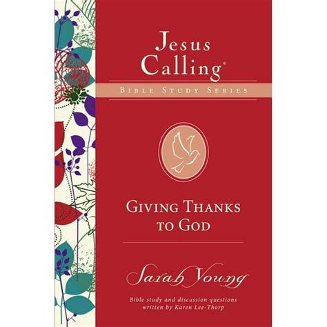 Jesus Calling Bible Studies Giving Thanks To God Paperback Walmart