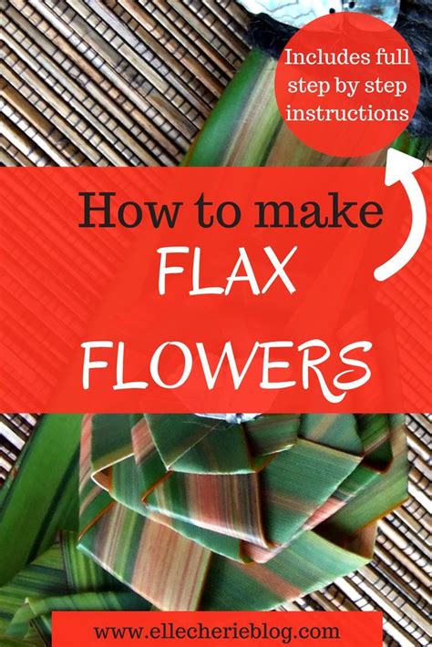 how to make flax flowers click to see an easy step by step tutorial on how to make flax flowers