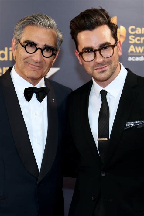 Simply The Best Pics Of Schitts Creek Father Son Duo Eugene Levy And