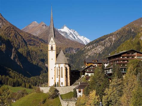 Alps Villages Village Alps Austria Scenic Travel