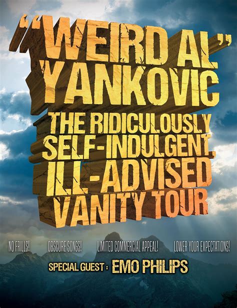 Weird Al Yankovic Performing Only Originals On 2018 Tour Playing The