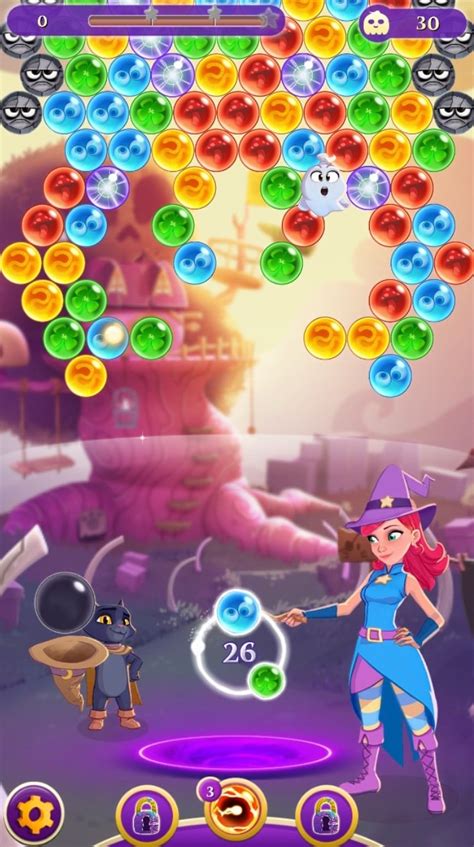 Bubble Witch 3 Saga Review Refined Bubbles Gamezebo