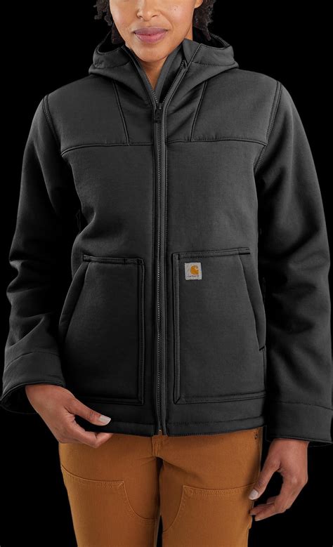 carhartt super dux relaxed fit sherpa lined jacket for ladies black l best deals and sales