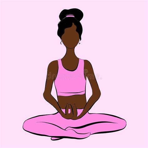 Yoga Exercise Training Philosophy Yoginhermit A Girl Does Yogaa Girl In Meditation A