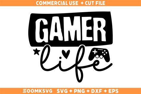 Gamer Life Graphic By Zoomksvg · Creative Fabrica