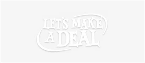 Letsmakeadeal Vintage Logo Lets Make A Deal Png Image Transparent