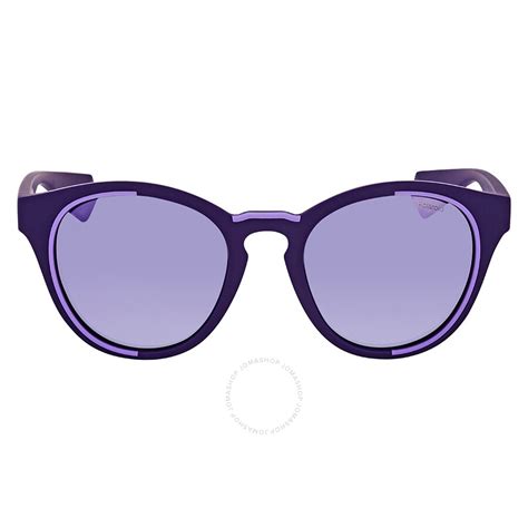 Polaroid Purple Polarized Round Sunglasses Pld S B V Polaroid