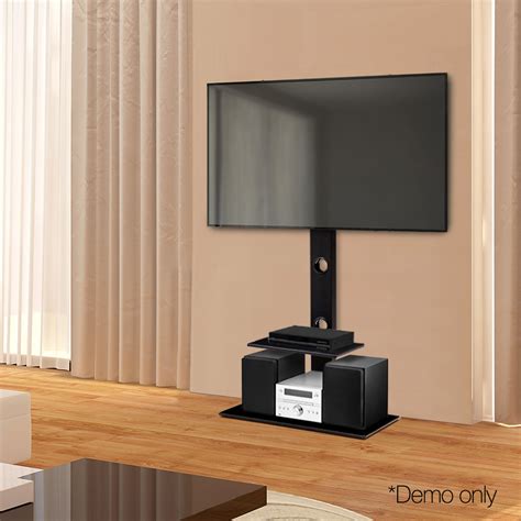 Tall tv stands are the best when it comes to the impressive display of your tv. Artiss Floor TV Stand with Bracket Shelf Mount