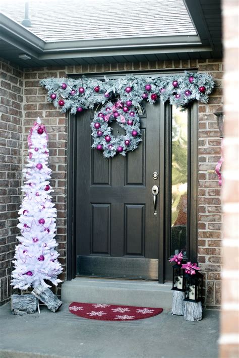 Holiday Front Door Decorations Lets Mingle Blog